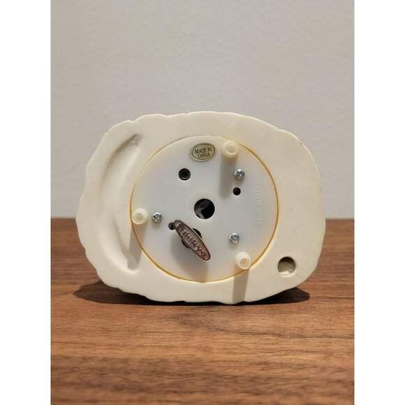 Vintage Sankyo Collectible Pearlescent Ceramic Music Box Figurine 6.5" Tall - Picture 8 of 8